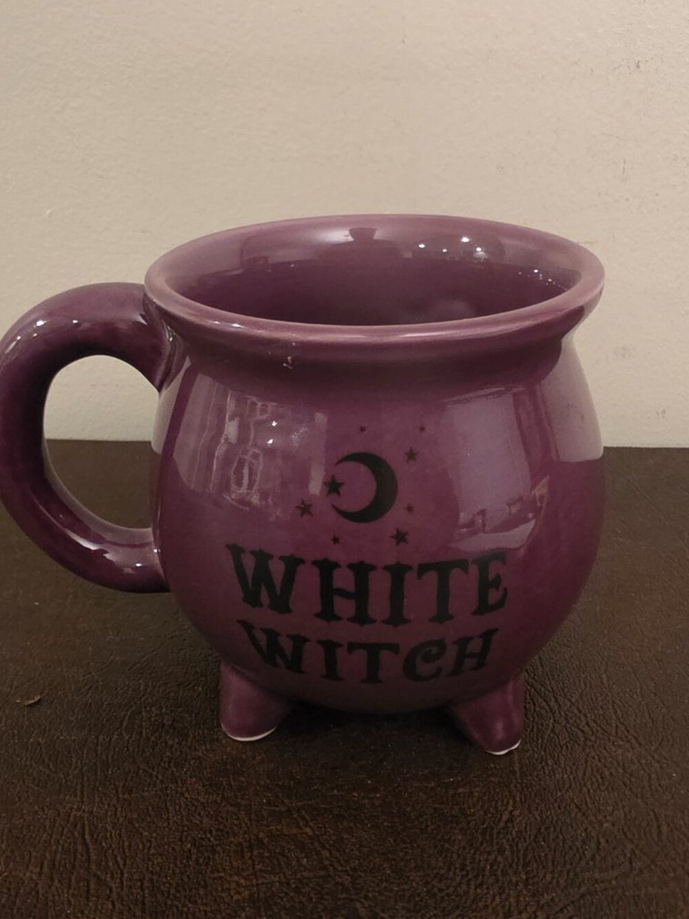 Vintage WITCH Mug is a 13oz purple ceramic mug